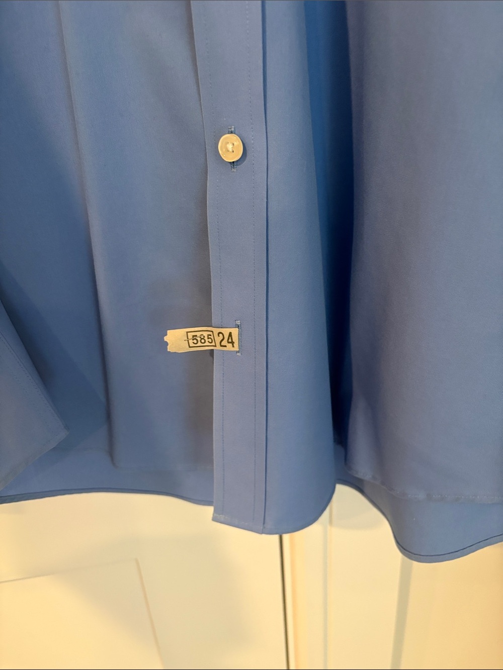 Charles Tyrwhitt Men's Blue Dress Shirt with White Collar and Cuffs SZ 15/34 - Picture 3 of 8